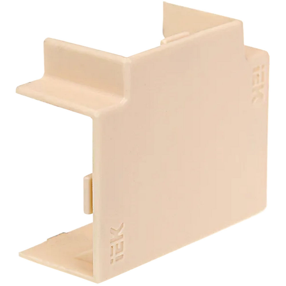 Угол Т-образный IEK Элекор КМТ 16x16 для кабель-канала, корпус - пластик, комплект 4 шт, цвет - сосна