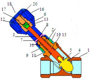 Материалы Клапана балансировочного Cimberio 747 Ду15 Ру16