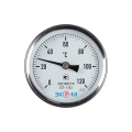 Термометр осевой ЭКОМЕРА БТ-1-63 120°С, биметаллический, L=60 мм