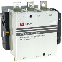 Контактор электромагнитный EKF КТЭ-265 3NO 1NO, катушка управления 230В, рабочий ток 265А AC