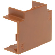 Угол Т-образный IEK Элекор КМТ 16x16 для кабель-канала, корпус - пластик, комплект 4 шт, цвет - дуб